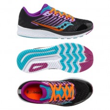 Saucony Scarpe Ginnastica Bambina  - Ride 13 Black/Pink
